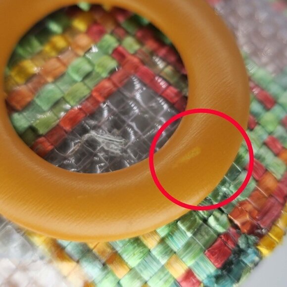 BOYY Bag x M'O Moda Operandi Raffia Woven Bucket Tote Artsy Purse Rare Find! - Picture 13 of 13